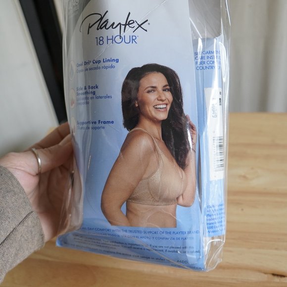 NIP Playtex White Bra Wireless 38B model 4049 - Picture 4 of 7